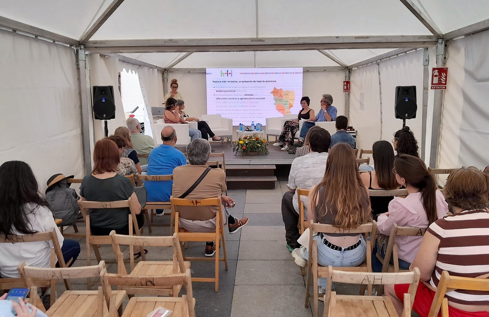 Participación de CADIS Huesca en la mesa debate sobre  ‘Inclusión y discapacidad: el papel de la psicología’ 