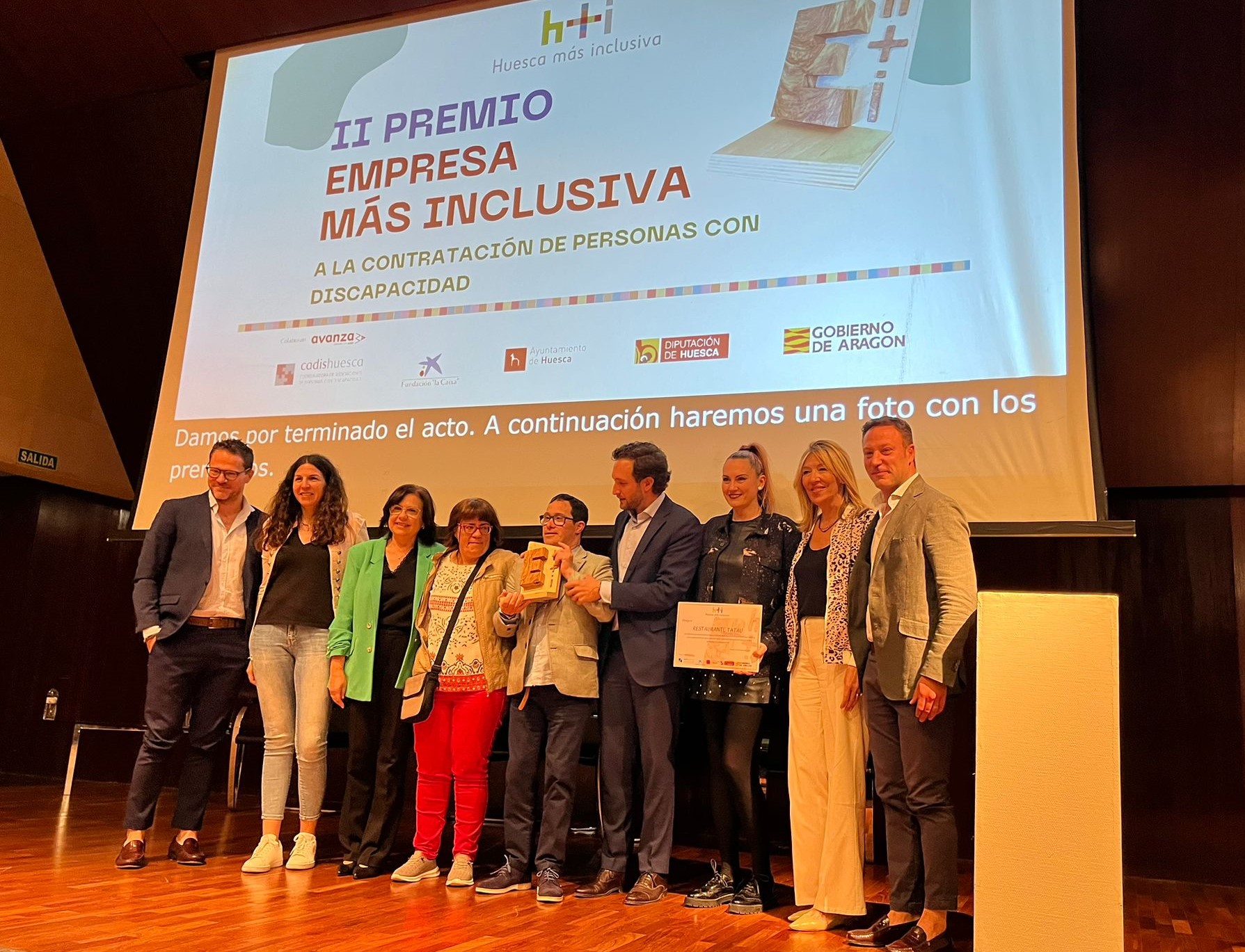premiados II Premio Empresa más inclusiva